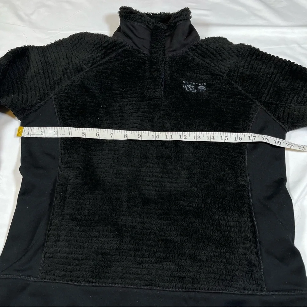 Mountain Hardwear‎ Womens M Polartec High Loft Fleece Black Jacket